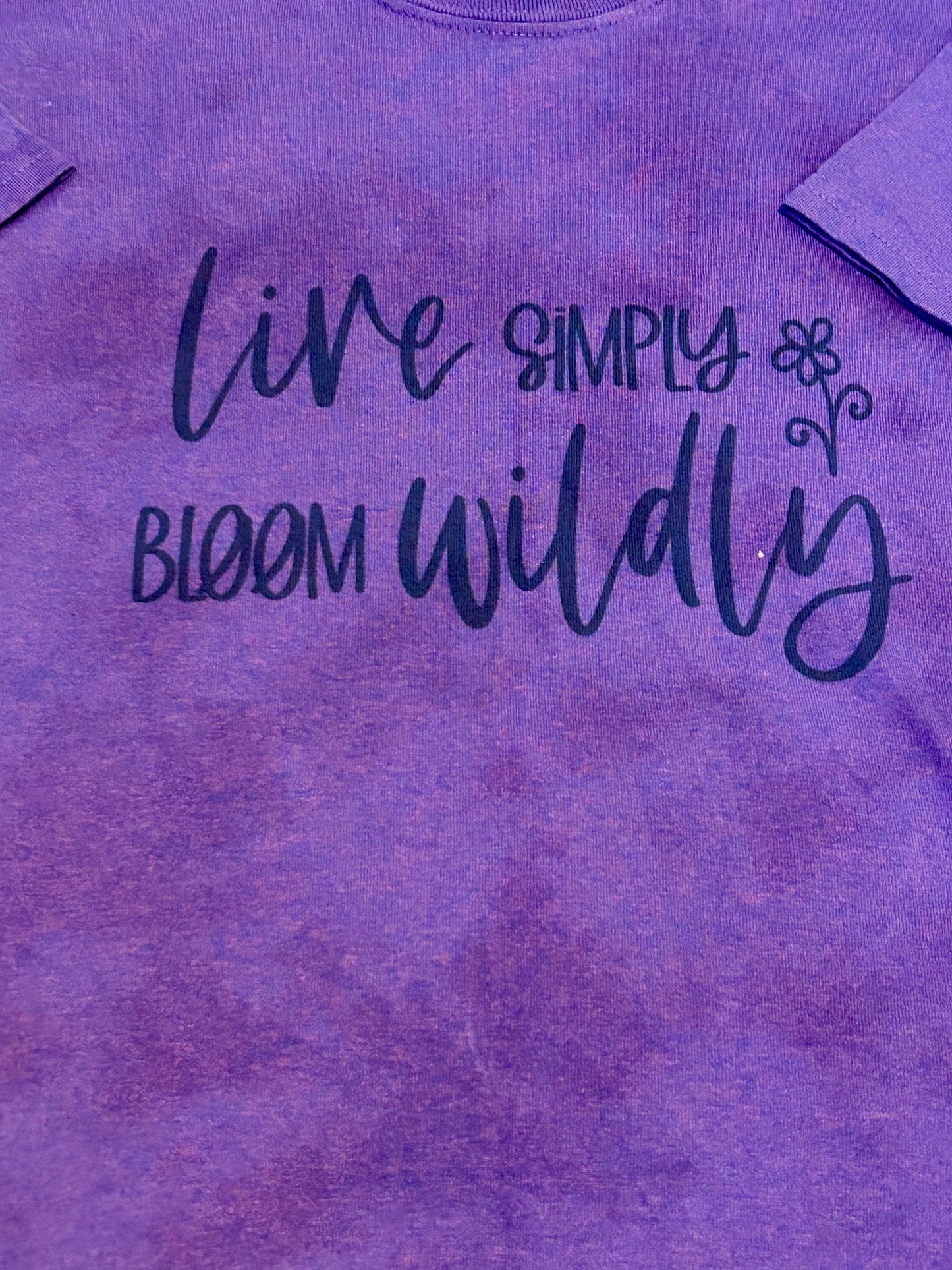 Live Simply Bloom Wildly