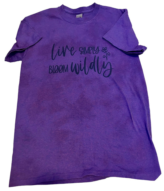 Live Simply Bloom Wildly